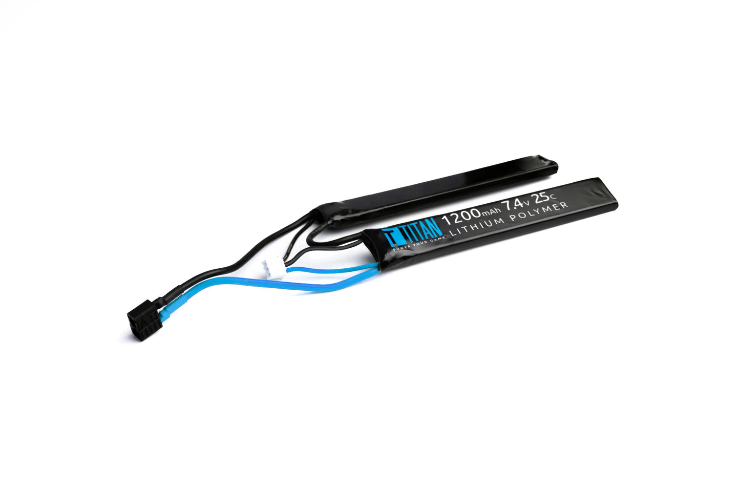 Titan Power LiPo 1200mAh 7.4v 25C Nunchuck T-Plug (Deans)