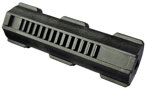 FPS SOFTAIR ZERO-SHOCK CARBON FIBER LIGHTENED FPS AIRSOFT PISTON WITH FULL METAL TEETH REINFORCED RACK (PM03CF+)