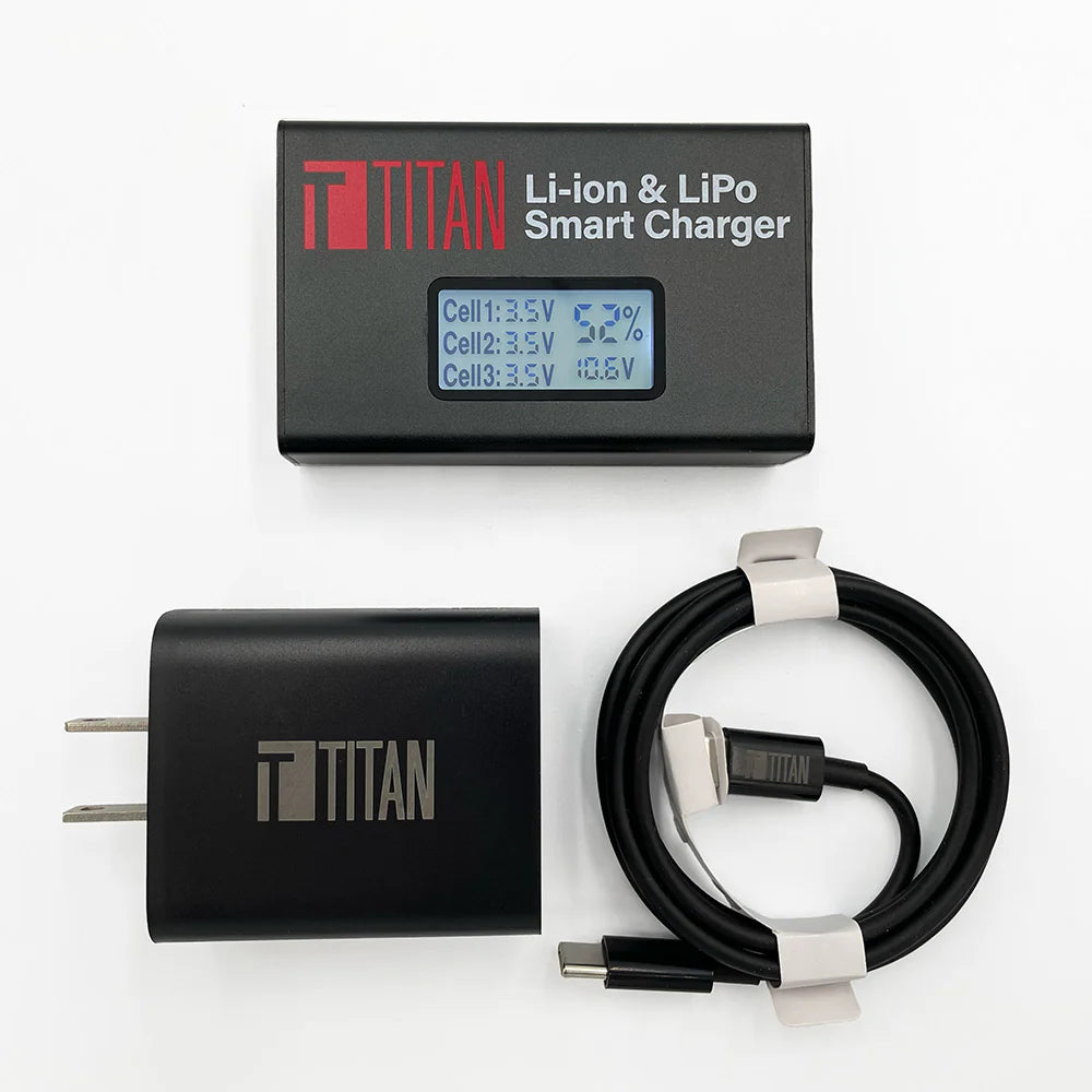 Titan Power Lithium Charger - US Plug (Updated)