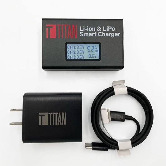 Titan Power Lithium Charger - US Plug (Updated)