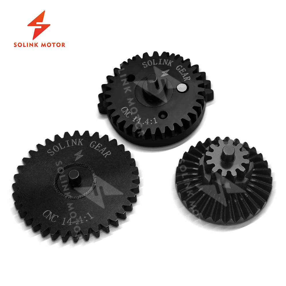 Solink Normal Non-Hollowed 14.4:1 Gear Set (Revised Thickness)