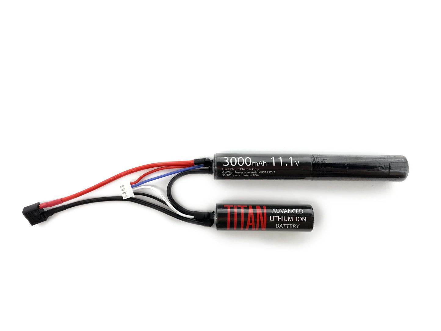Titan Power 3000mAh 11.1v Nunchuck T-Plug (Deans)