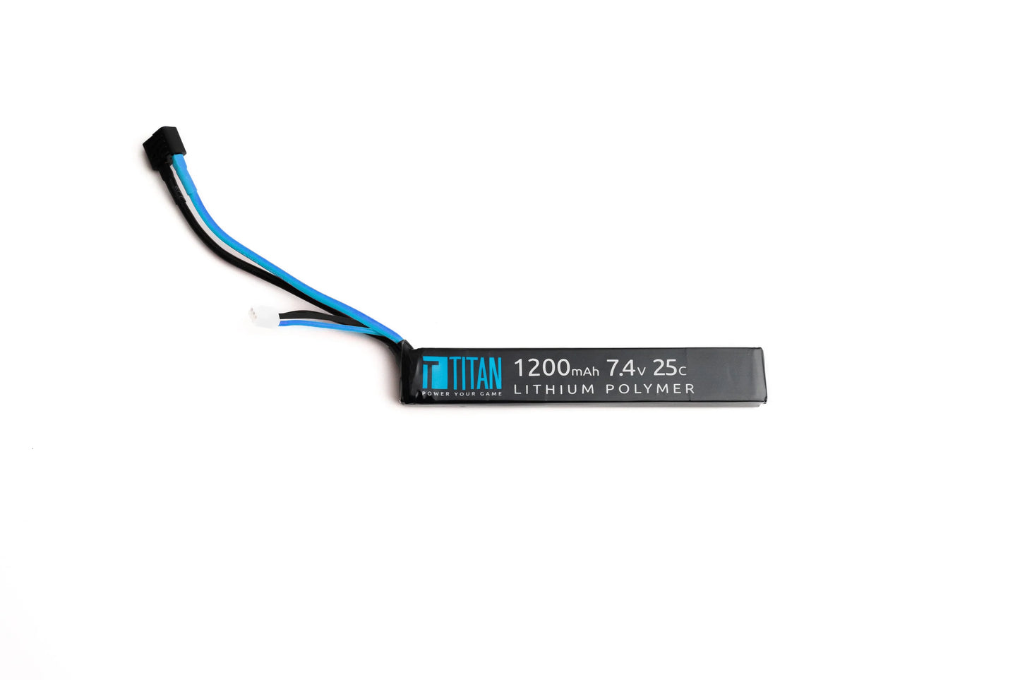 Titan Power LiPo 1200mAh 7.4v 25C Stick T-Plug (Deans)