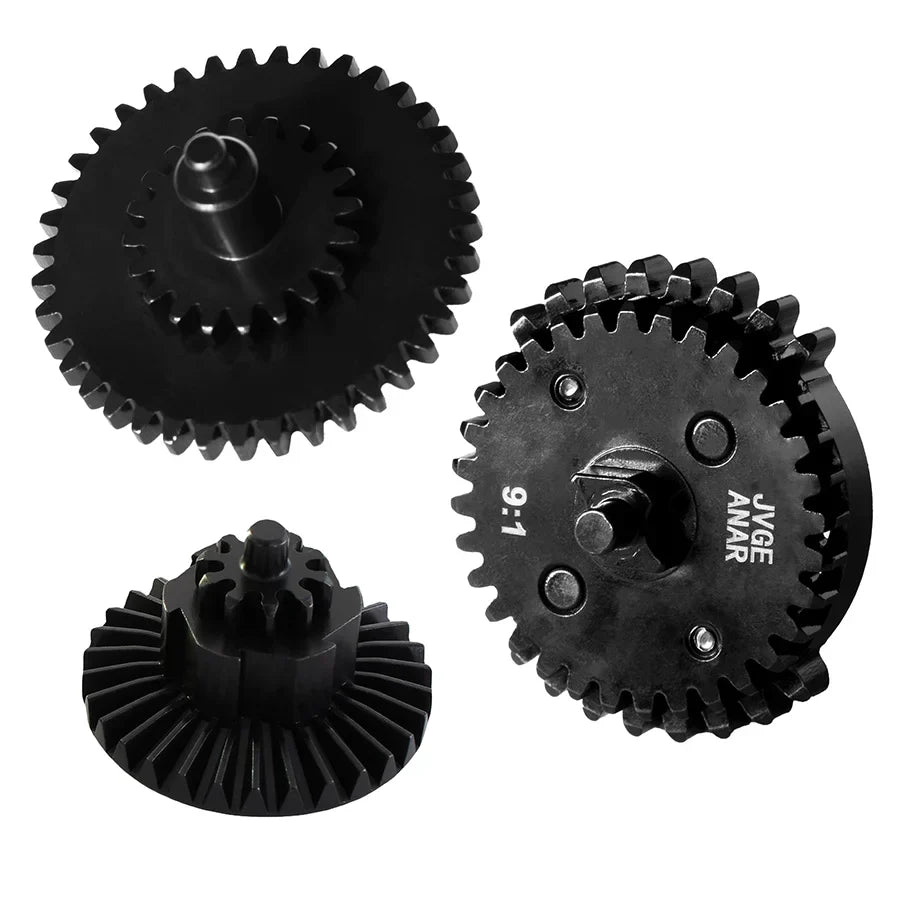 JVAN CNC Steel 9:1 Ultra-High Speed Dual Sector Gear (DSG) Set