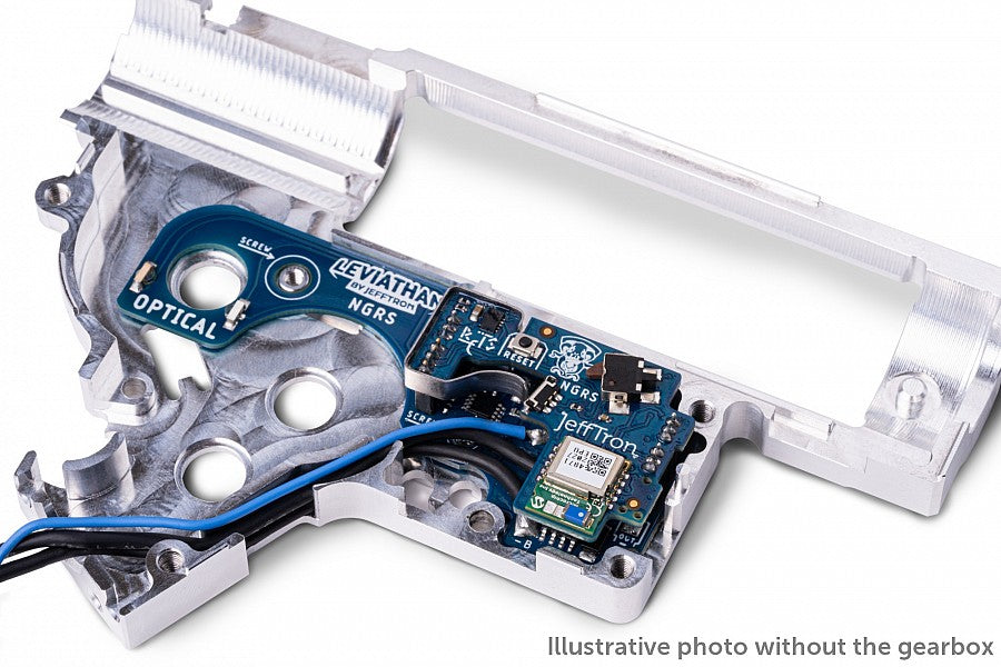 Jefftron Leviathan NGRS optical MOSFET installed in Tokyo Marui Next Gen Recoil Shock gearbox