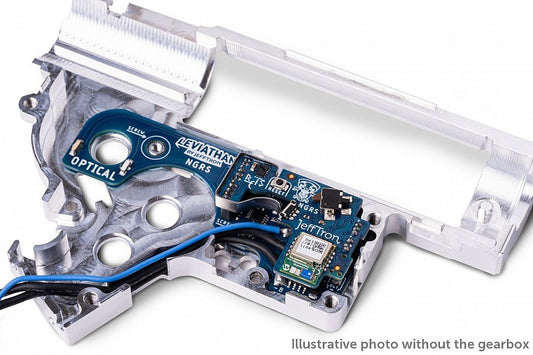 Jefftron Leviathan NGRS optical MOSFET installed in Tokyo Marui Next Gen Recoil Shock gearbox