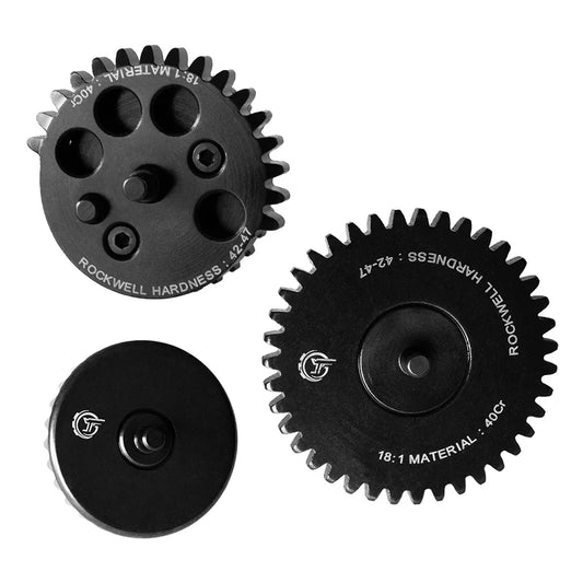 JVAN CNC Steel 18:1 Standard Gearset for V2/V3 Gearboxes
