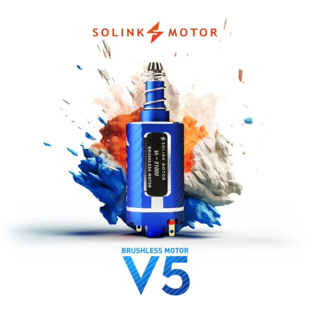 Solink Brushless V5 Uni-Bearing Motor (51K, Long Adjustable)
